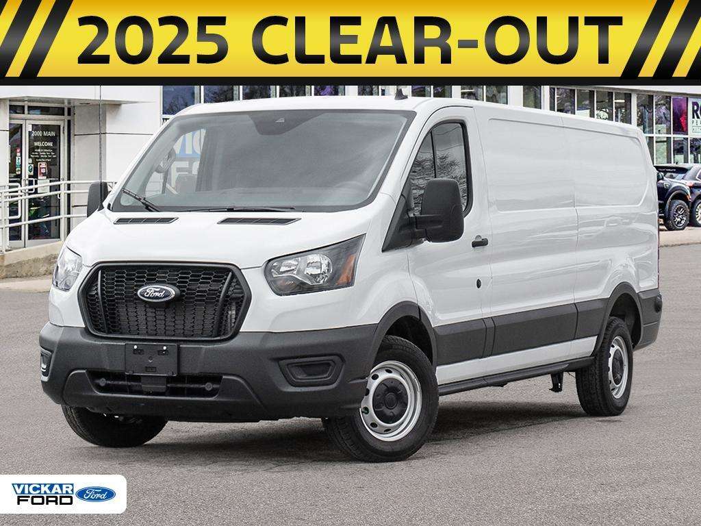White 2025 Ford Transit Cargo Van Rear-Wheel Drive Automatic