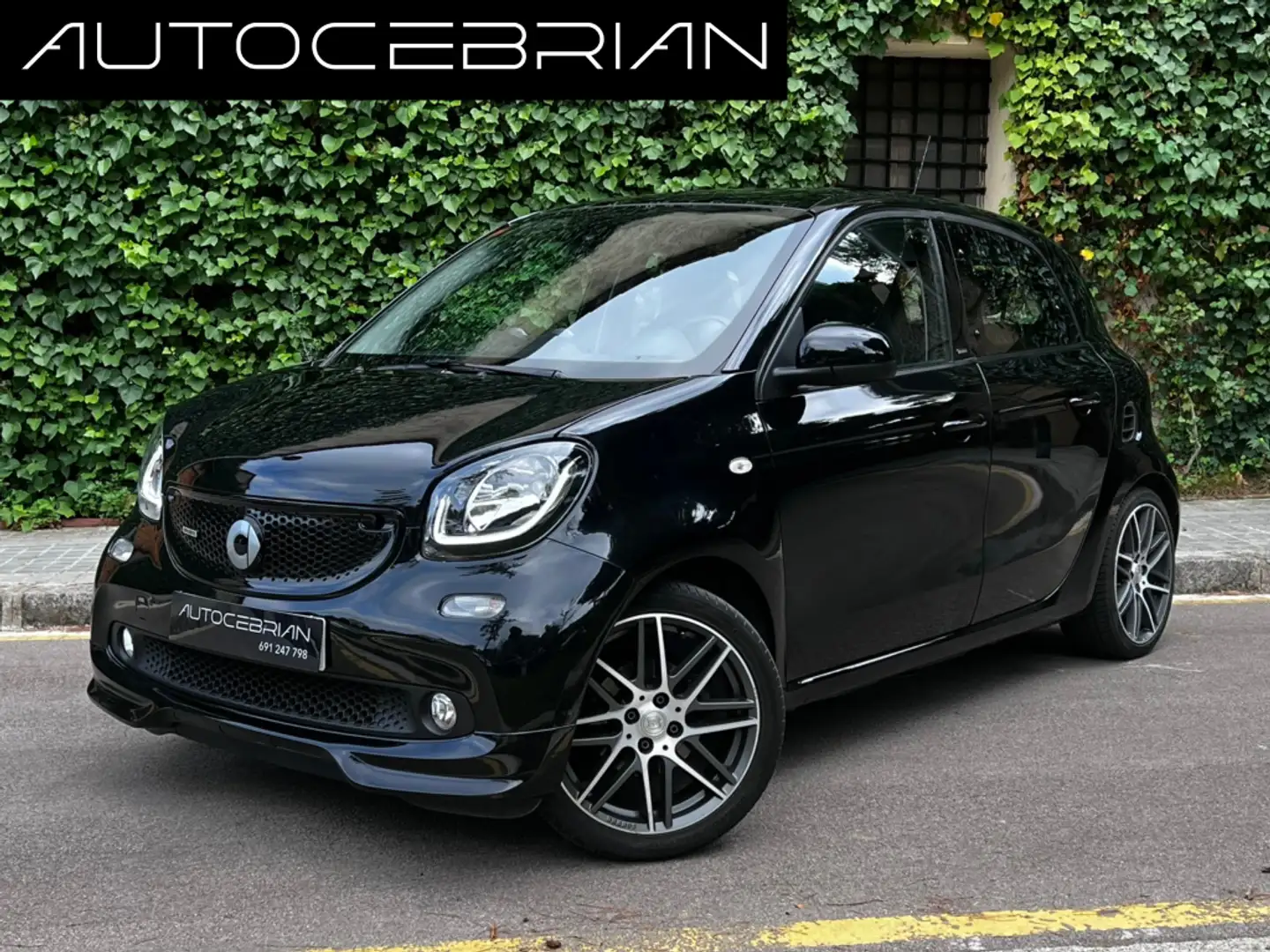 smart forFour 80 Brabus Aut. Negro - 1
