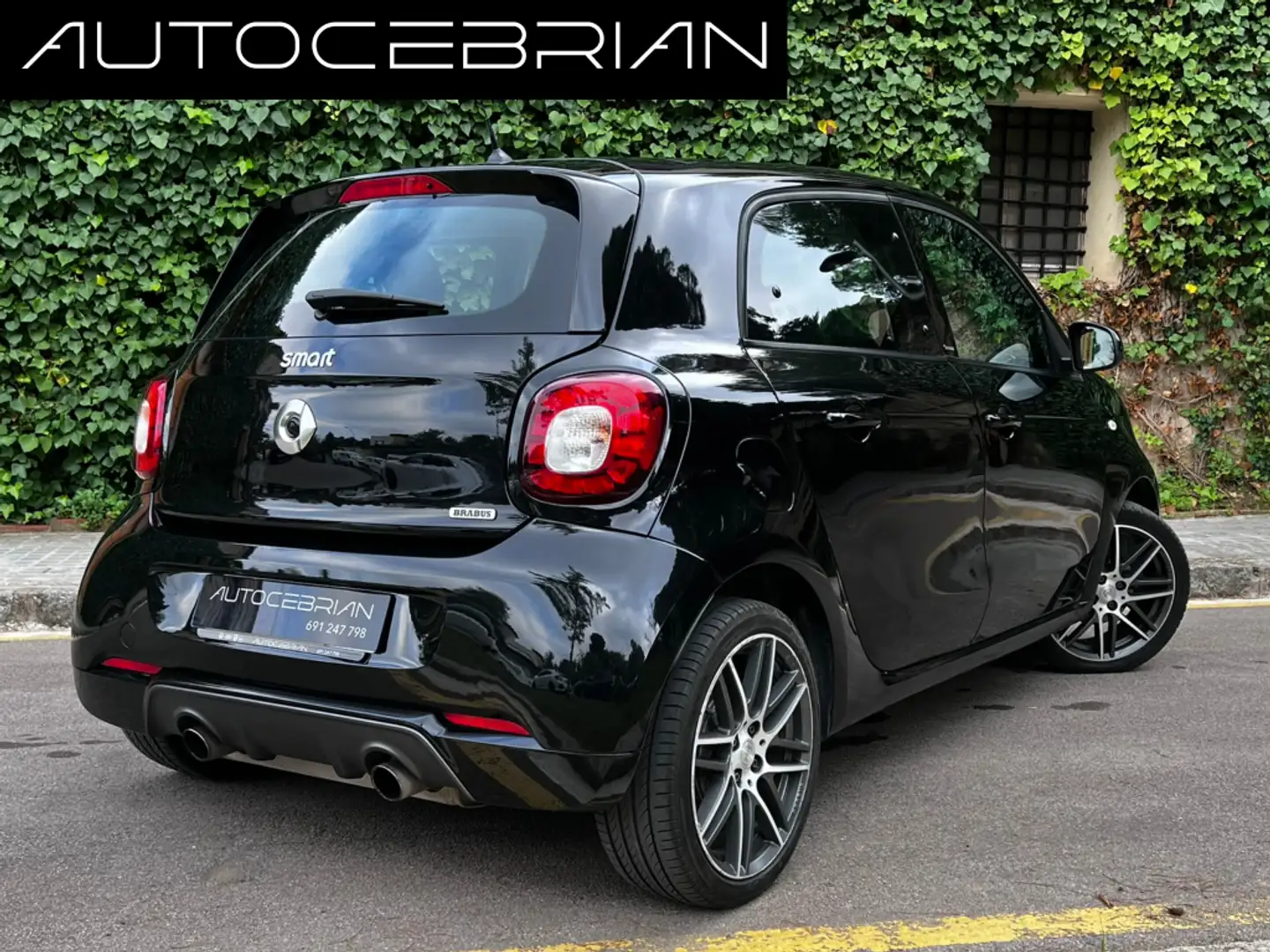 smart forFour 80 Brabus Aut. Negro - 2