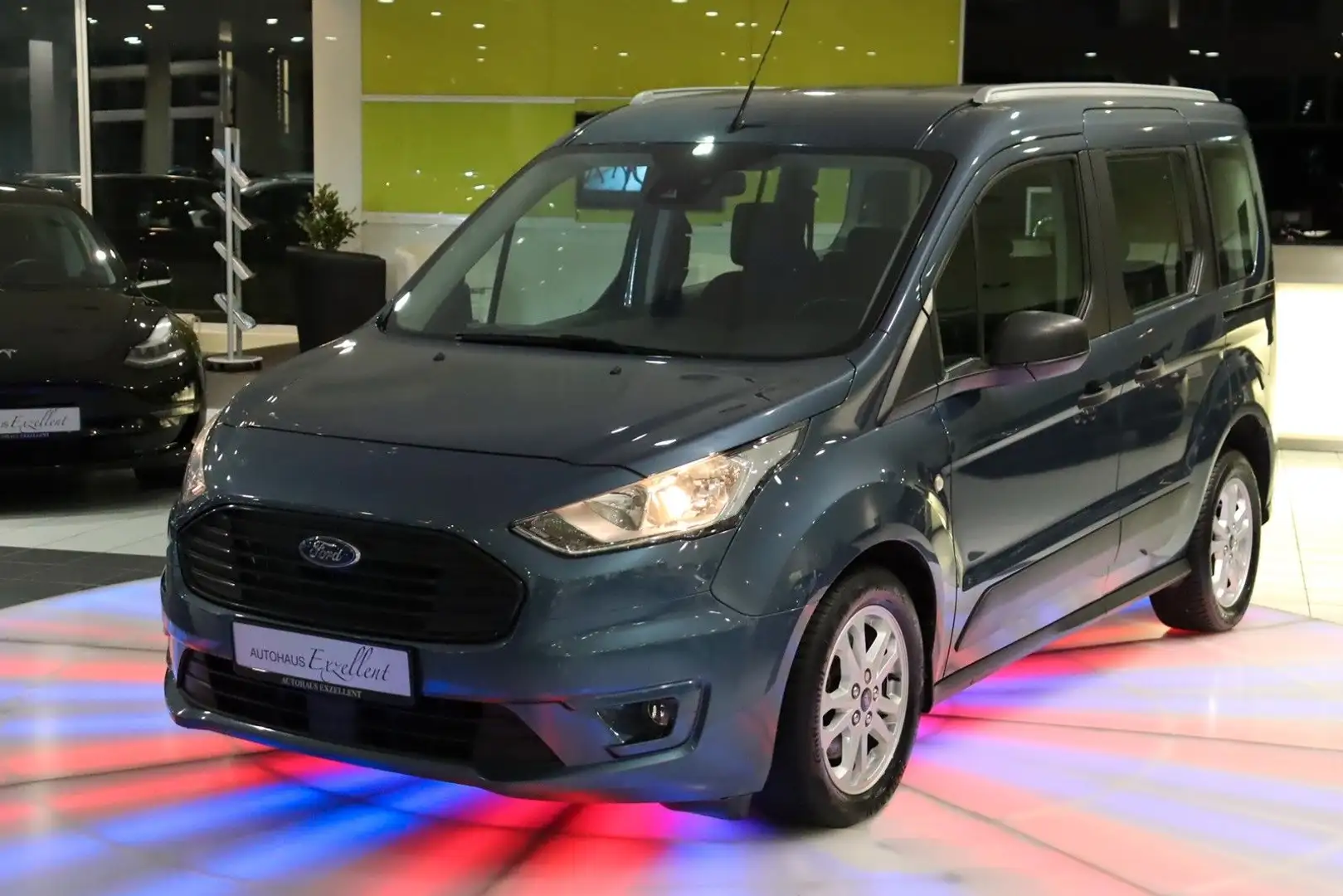 Ford Tourneo Connect *KLIMA*TEMPOMAT*PDC*ALU*MFL*BC* Blau - 1