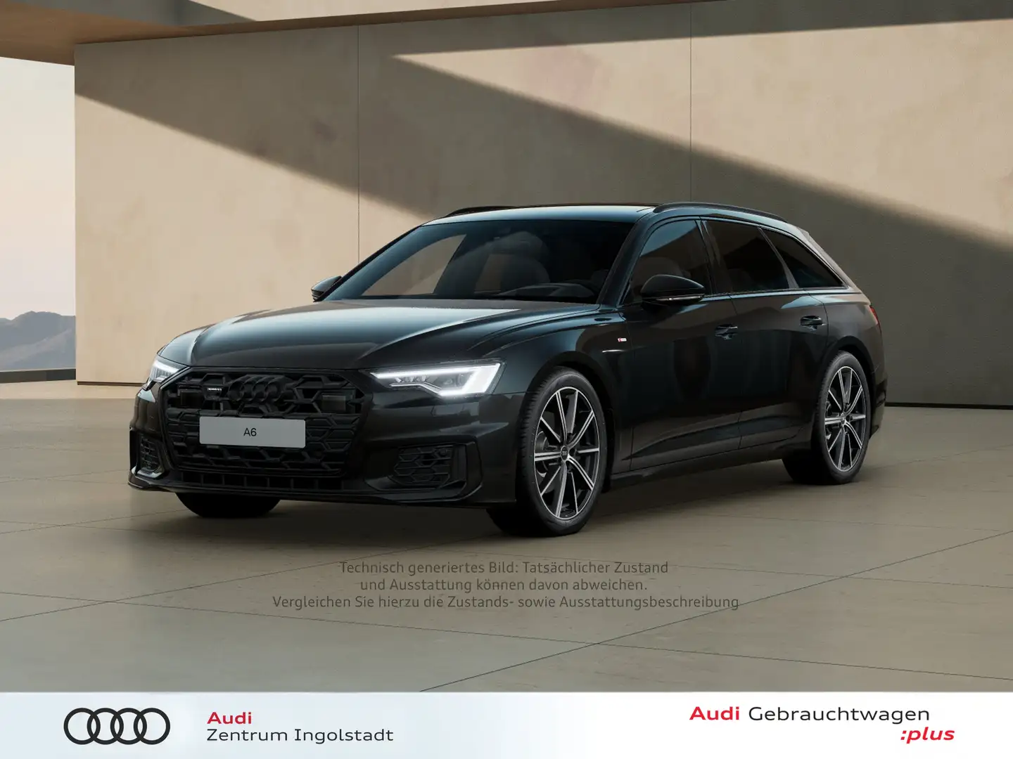 Audi A6 Avant 45 TDI qu S line MATRIX AHK PANO 20" Schwarz - 1
