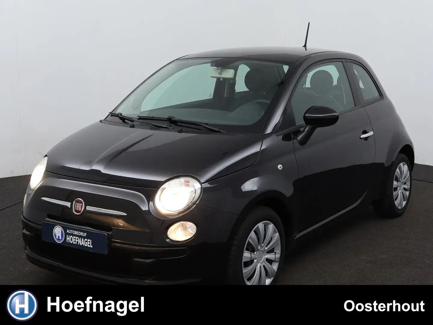Fiat 500 1.0 TwinAir Pop Airco Zwart - 1