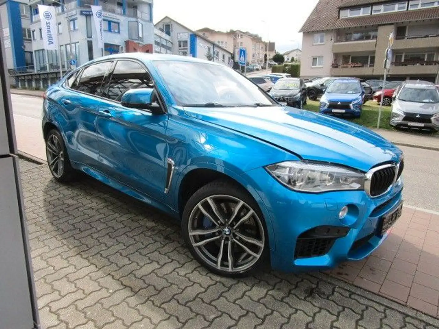 BMW X6 M M/Navi/Leder/Schiebedach/Standheizung/TV Blau - 2