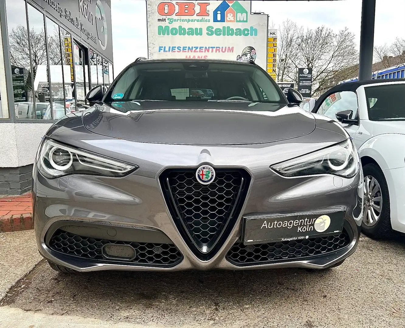 Alfa Romeo Stelvio B-Tech Q4 *SHZ*CARPLAY*1-J GAR* Gris - 2