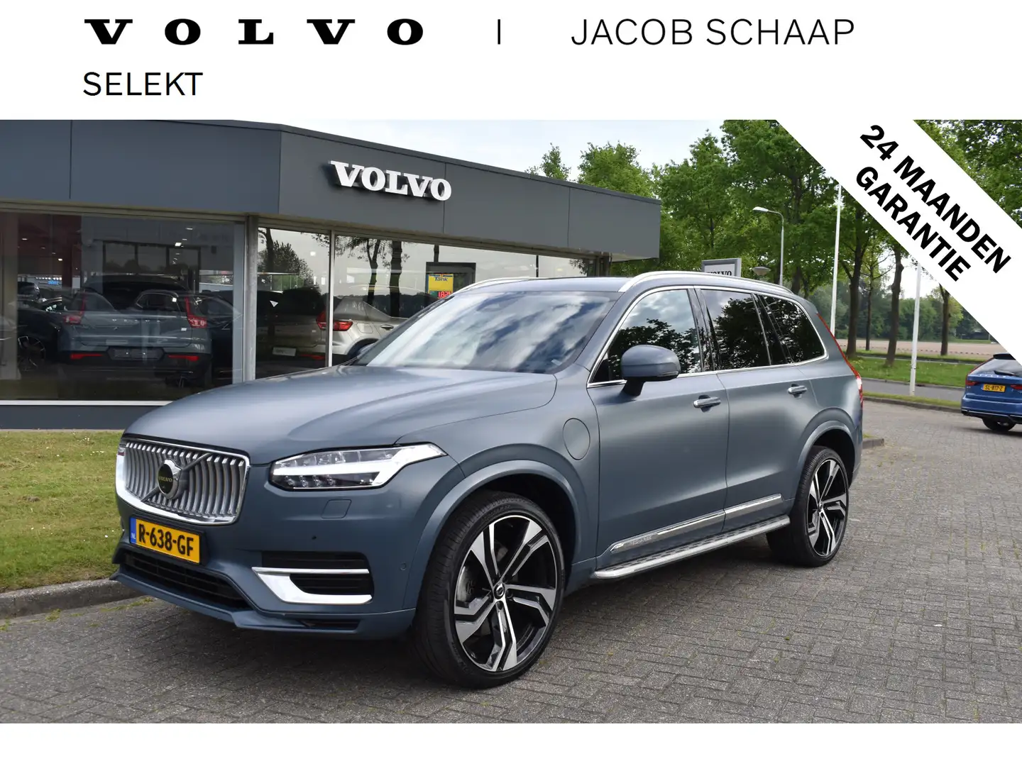 Volvo XC90 T8 455PK Recharge AWD Ultimate Bright | Luchtverin Azul - 1