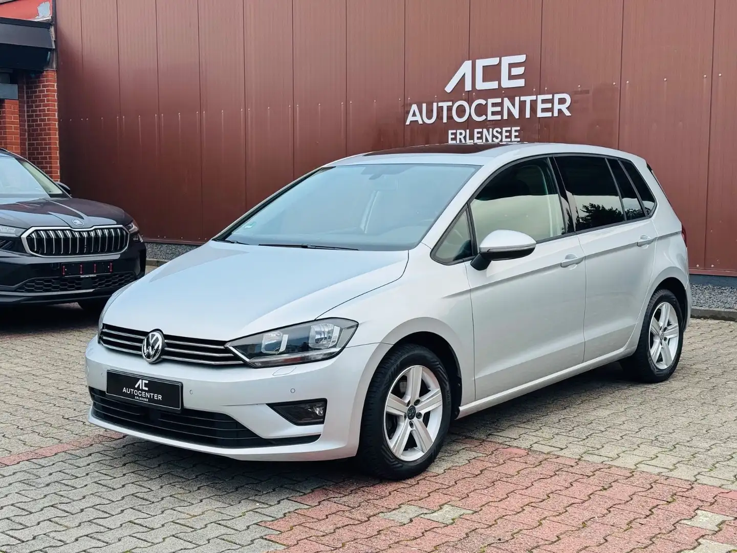 Volkswagen Golf Sportsvan 1.4 TSI DSG Comfortline PANORAMA Argent - 1