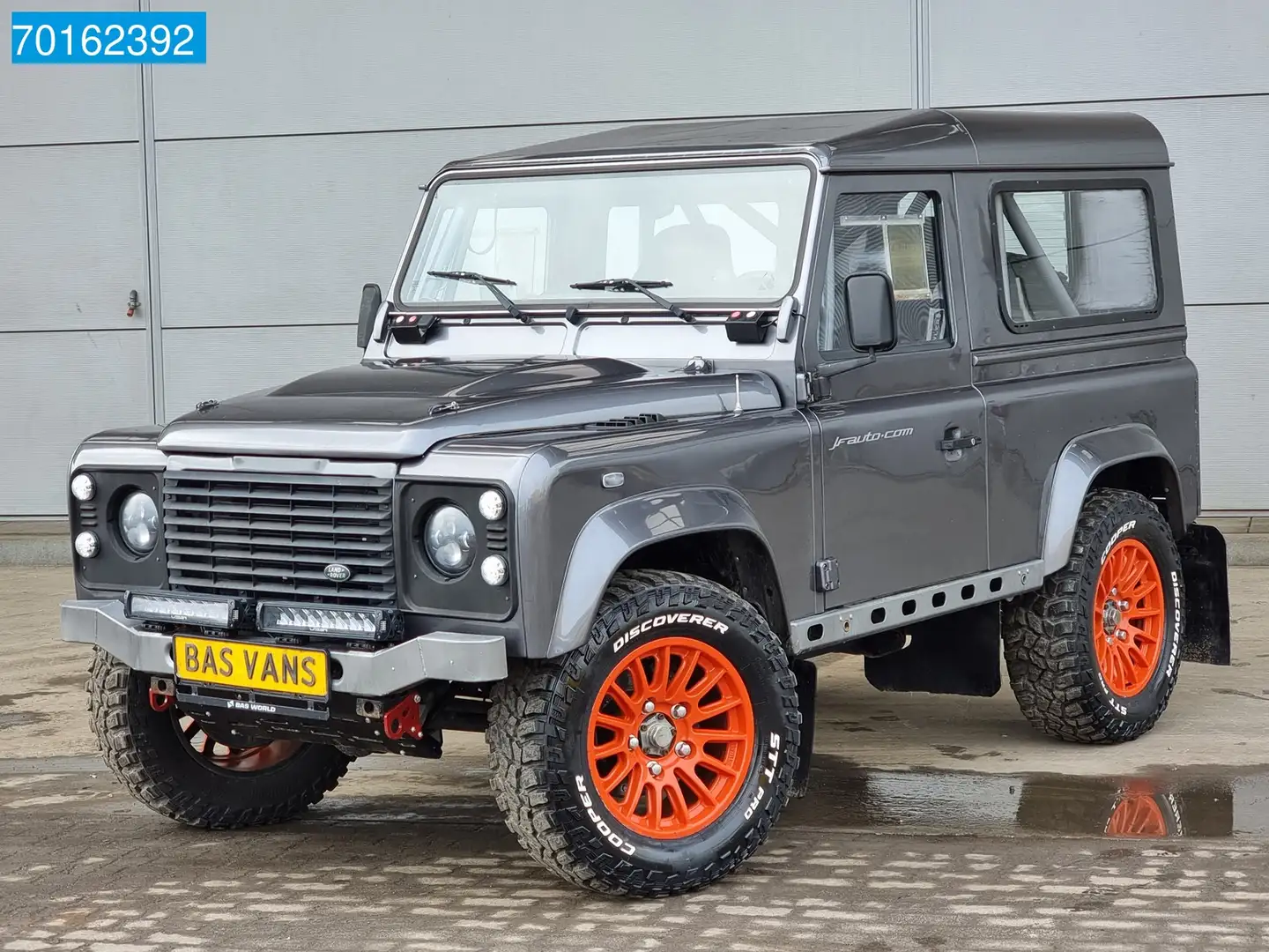 Land Rover Defender 2.2 Bowler Rally Intrax suspension Roll Cage Rolko Grigio - 1
