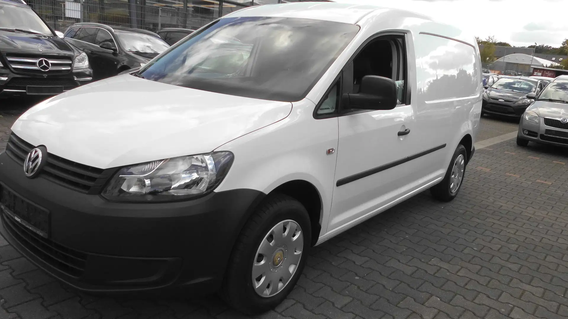 Volkswagen Caddy Caddy TDI 1.6 TDI MAXI .KASTEN.LKW. KLIMA.1 HAND. Weiß - 2