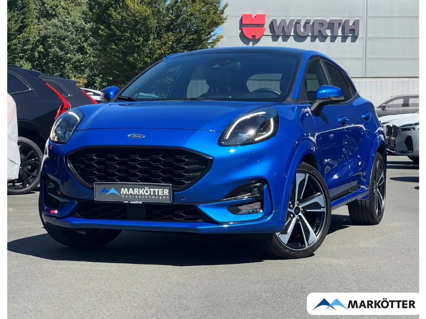 Ford Puma ST-Line X 1.0 EcoBoost PANO/ACC/SHZ/FSH/B&O Bleu - 1