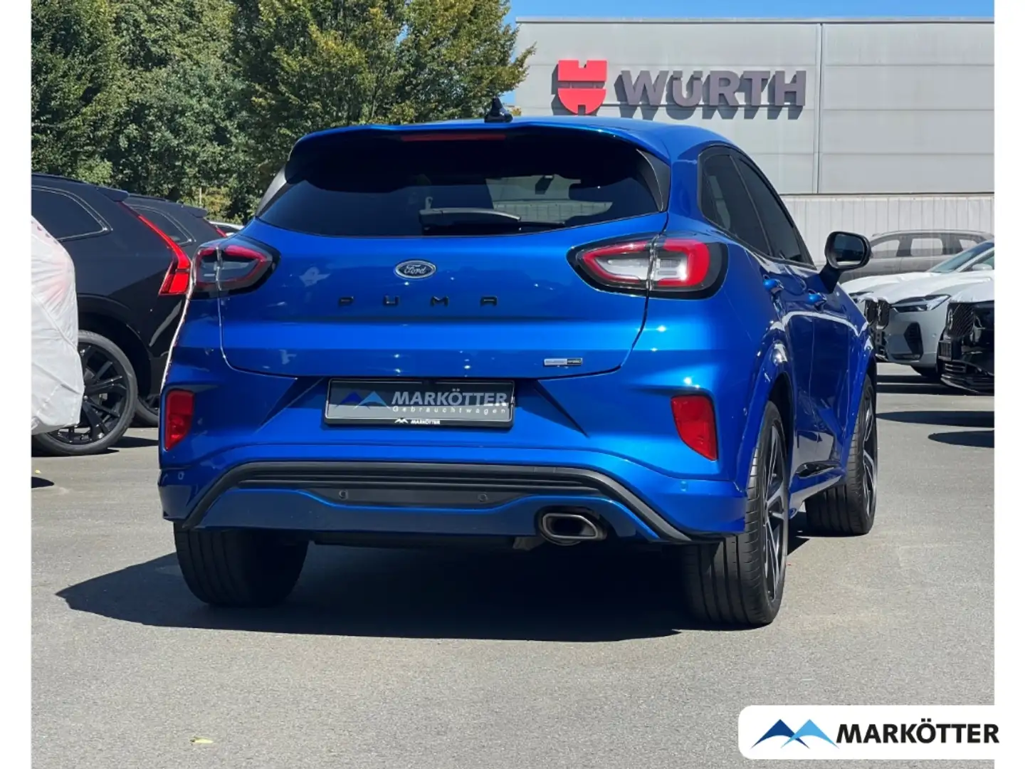 Ford Puma ST-Line X 1.0 EcoBoost PANO/ACC/SHZ/FSH/B&O Bleu - 2