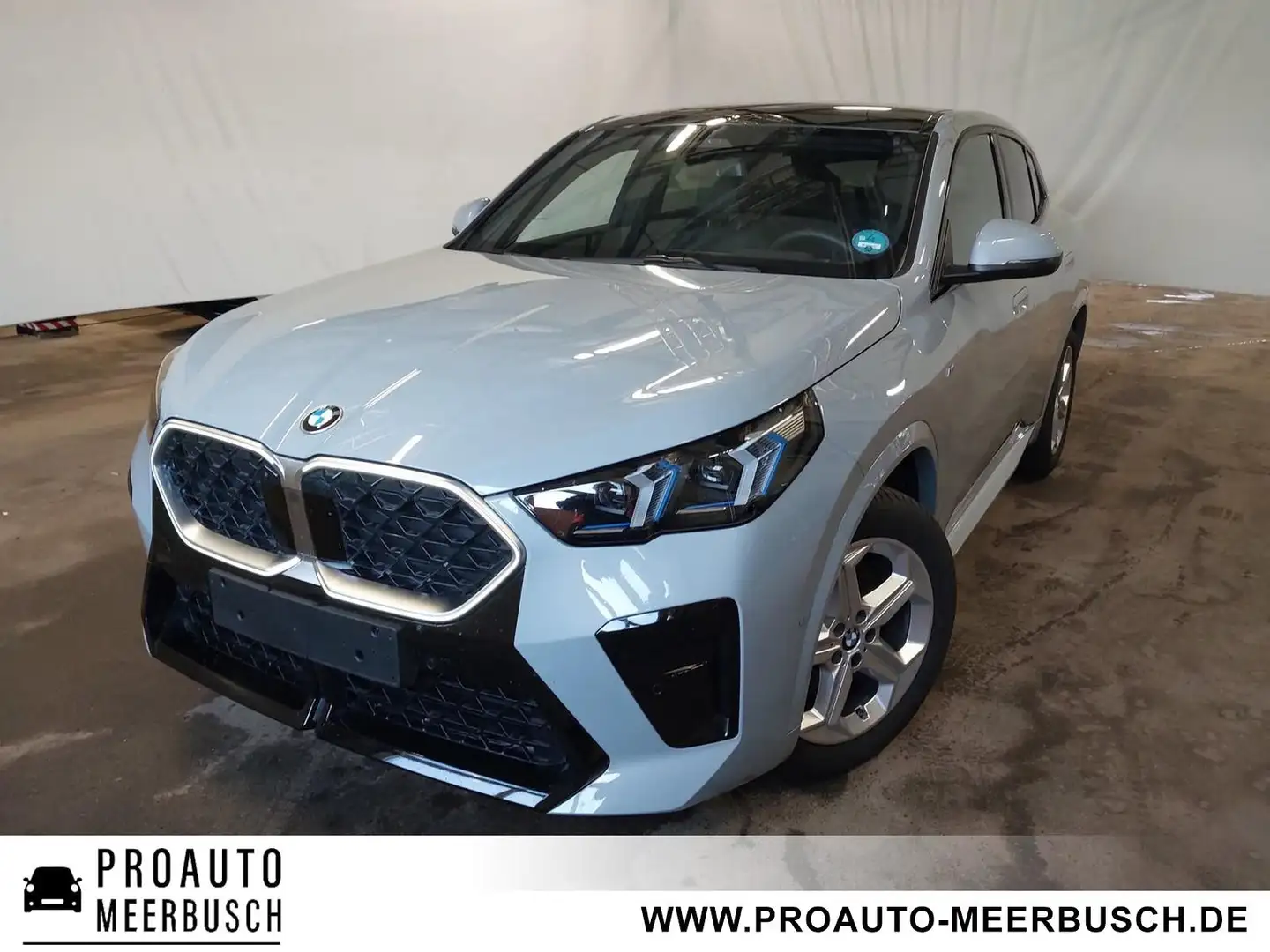 BMW X2 20i sD M Sport MMRY/AHK/PANO/HARMAN/HUD/ACC Grau - 1