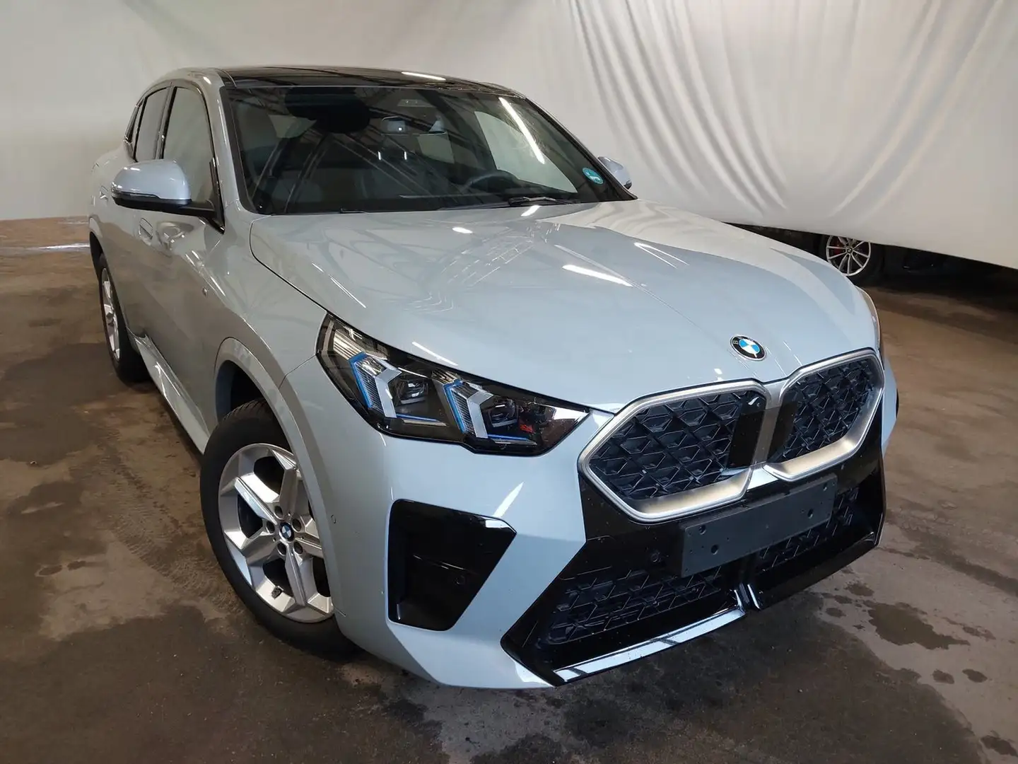 BMW X2 20i sD M Sport MMRY/AHK/PANO/HARMAN/HUD/ACC Grau - 2