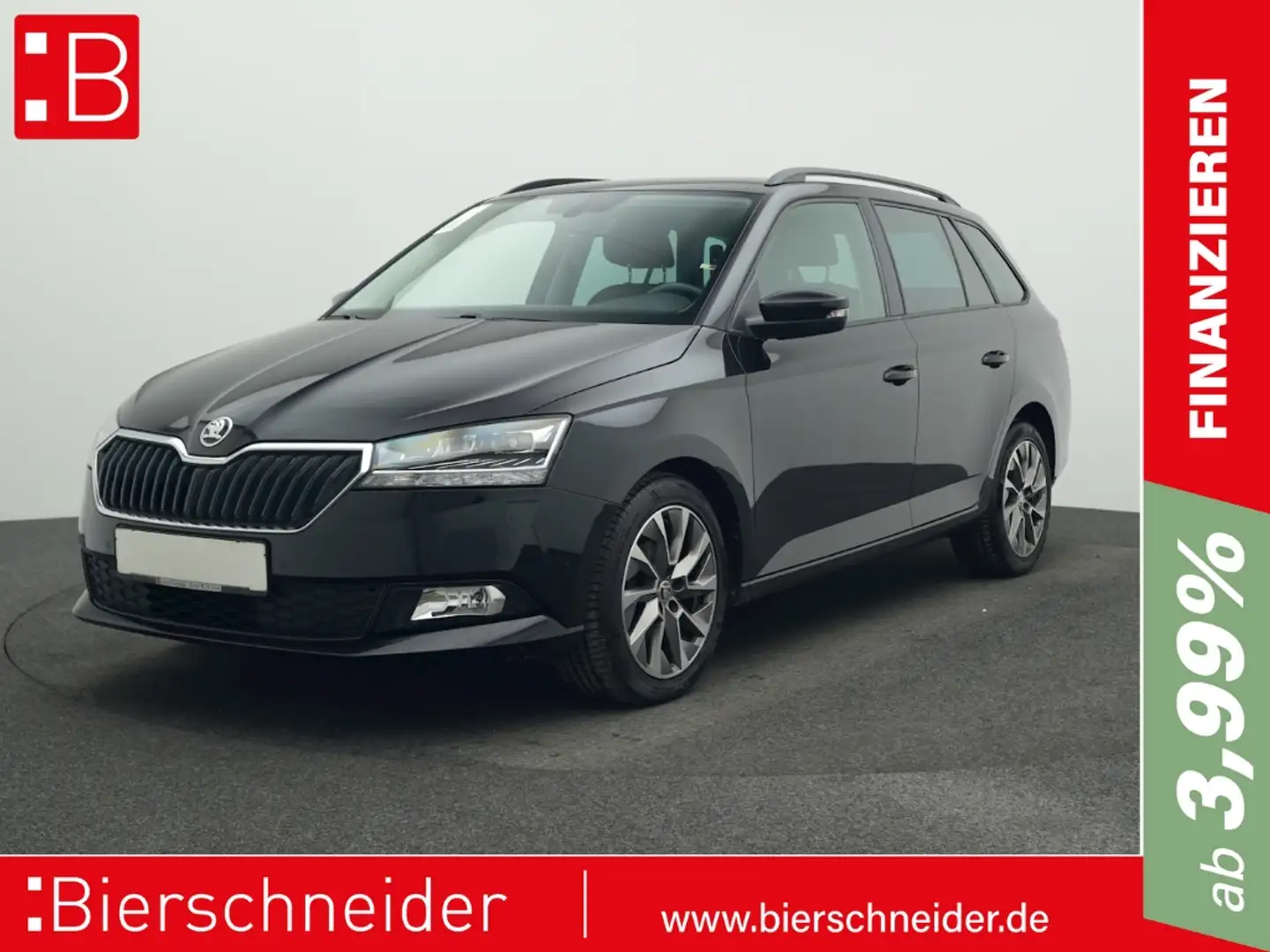 Skoda Fabia Combi 1.0 TSI Clever NAVI SHZ PDC ALU Schwarz - 1