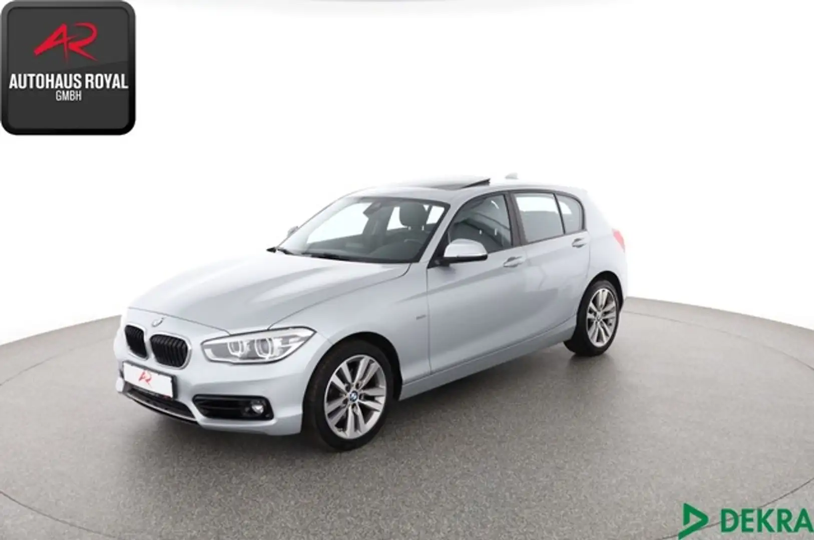 BMW 120 d xDrive SPORT LINE GLASDACH,AMBIENTE,NAVI Silber - 1