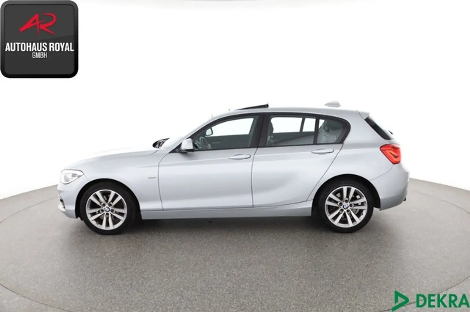 BMW 120 d xDrive SPORT LINE GLASDACH,AMBIENTE,NAVI Silber - 2