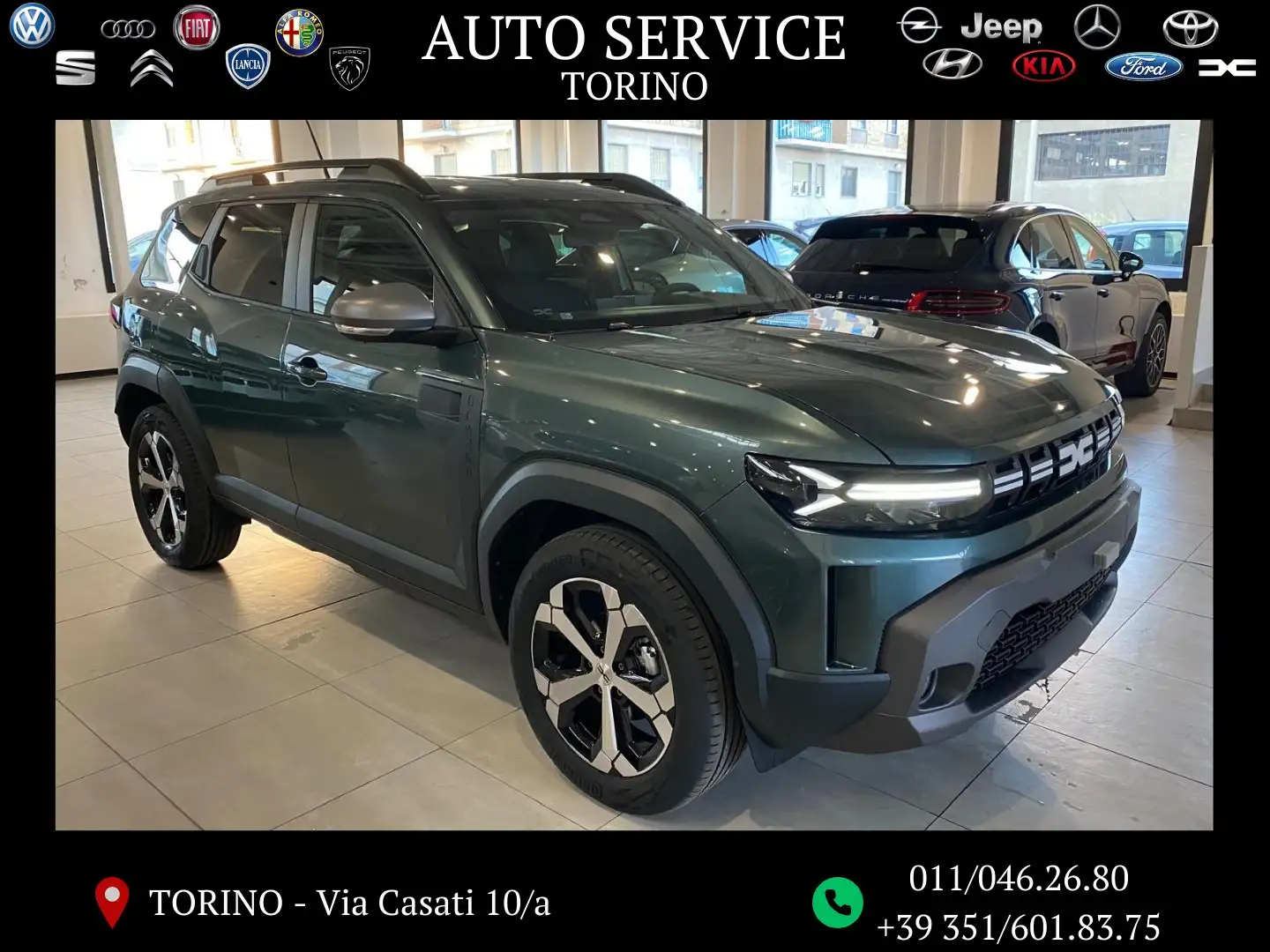 Dacia Duster NUOVO DUSTER 1.2 Journey Gpl 4x2 120cv Grün - 1