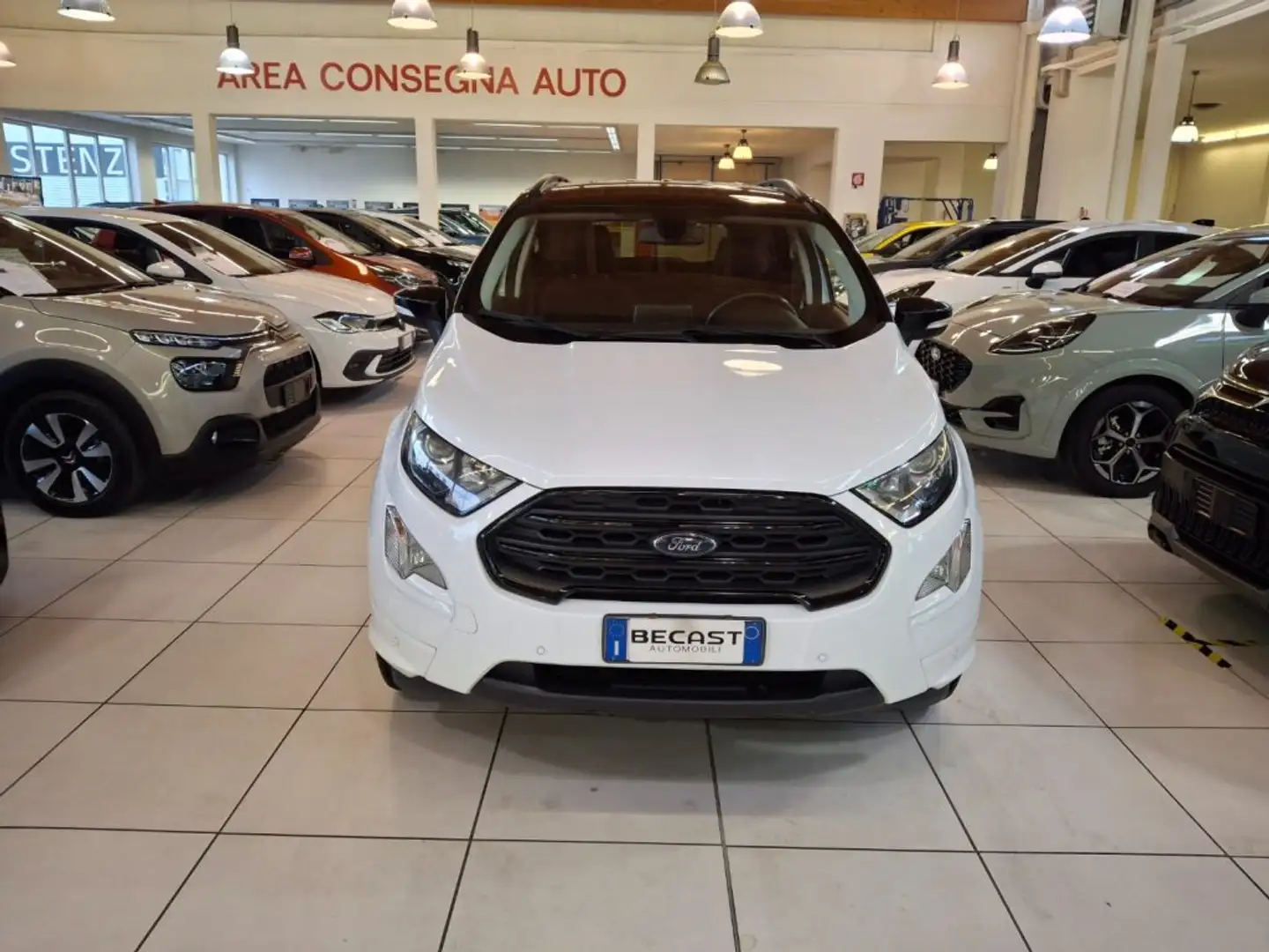 Ford EcoSport 1.5 TDCi 100 CV Start&Stop ST-Line Plus Bianco - 2