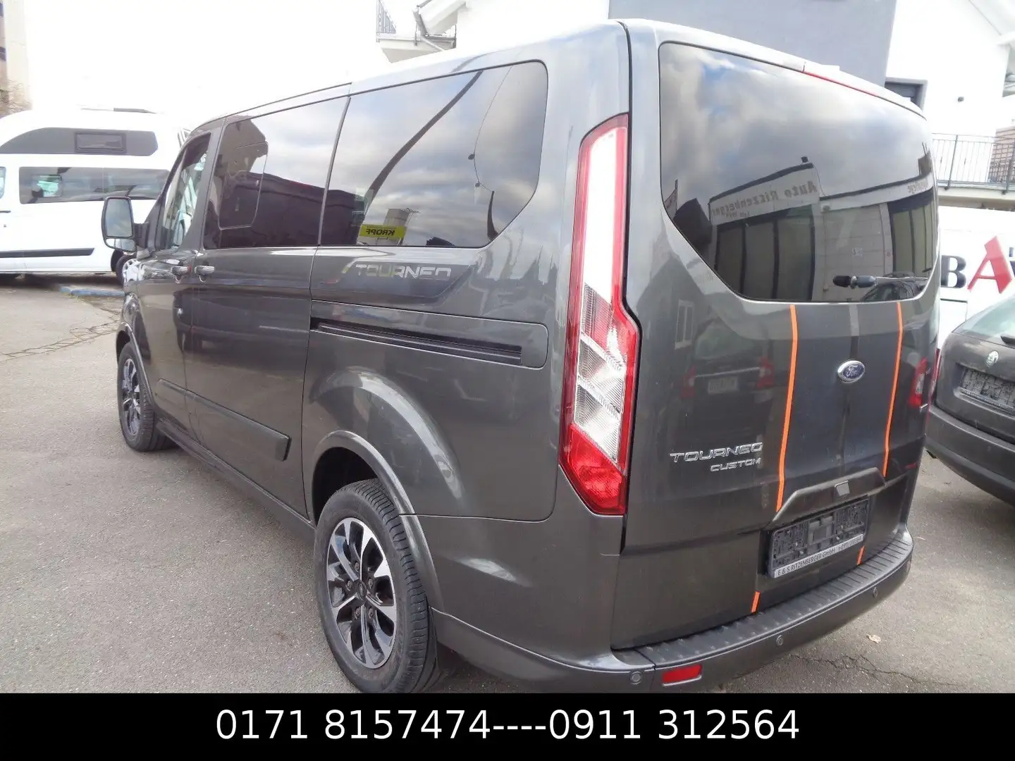 Ford Tourneo Custom Kombi 310 L1 Sport Gris - 2
