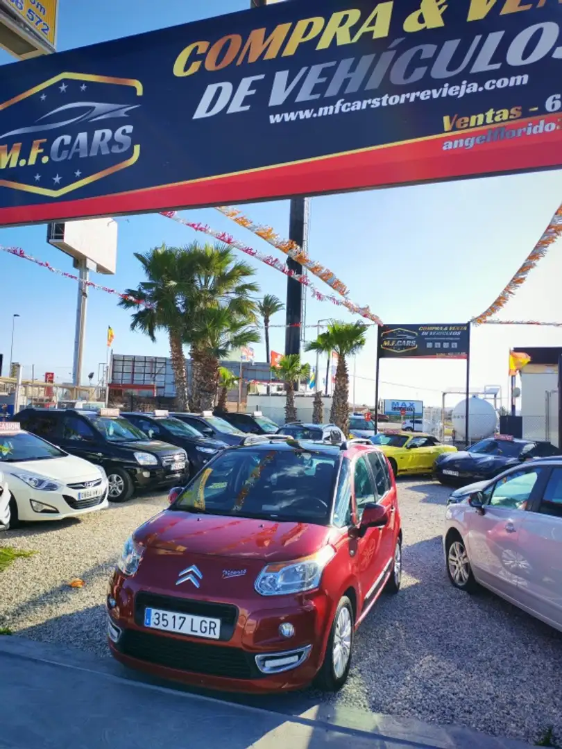 Citroen C3 Picasso 1.6HDi Collection 90 Rojo - 2