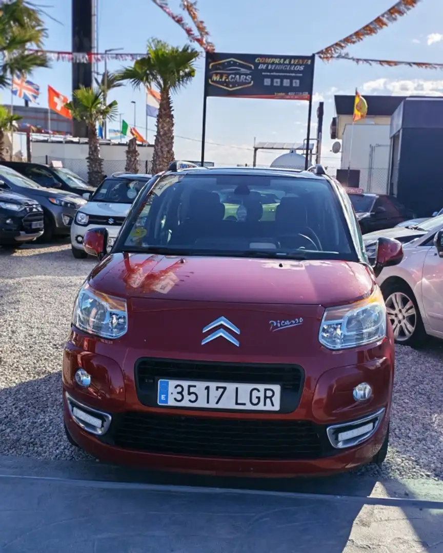 Citroen C3 Picasso 1.6HDi Collection 90 Rojo - 1