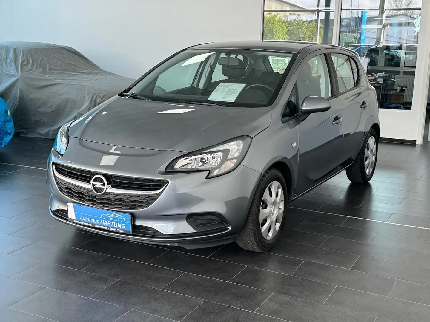 Opel Corsa 1.2 Edition, Alu, Shzg., Klima, PDC, Temp, CD,MP3 Grey - 1