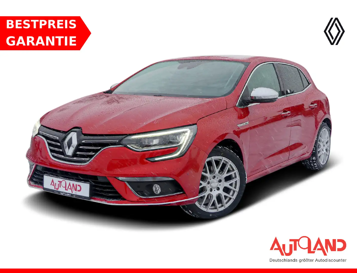 Renault Megane IV 1.2 TCe 130 BOSE LED ACC HUD Navi SHZ Rot - 1