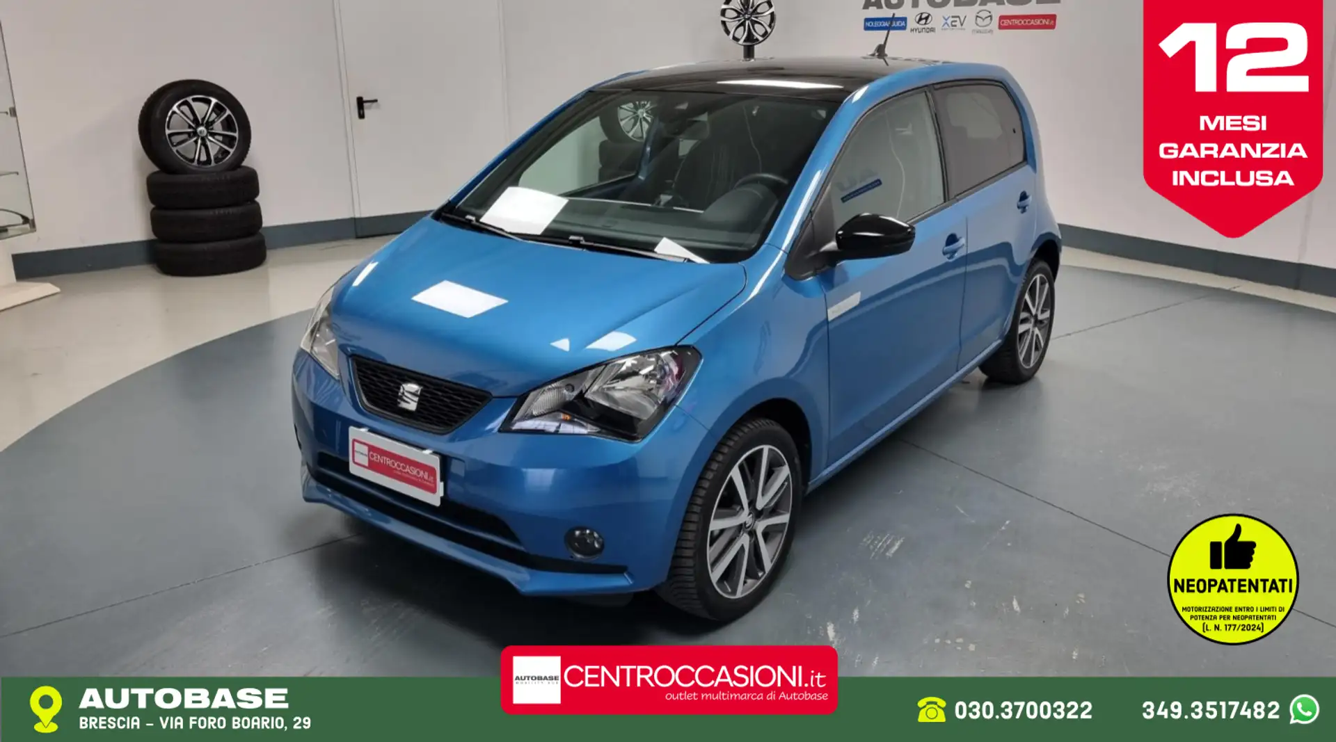 SEAT Mii electric Blu/Azzurro - 1