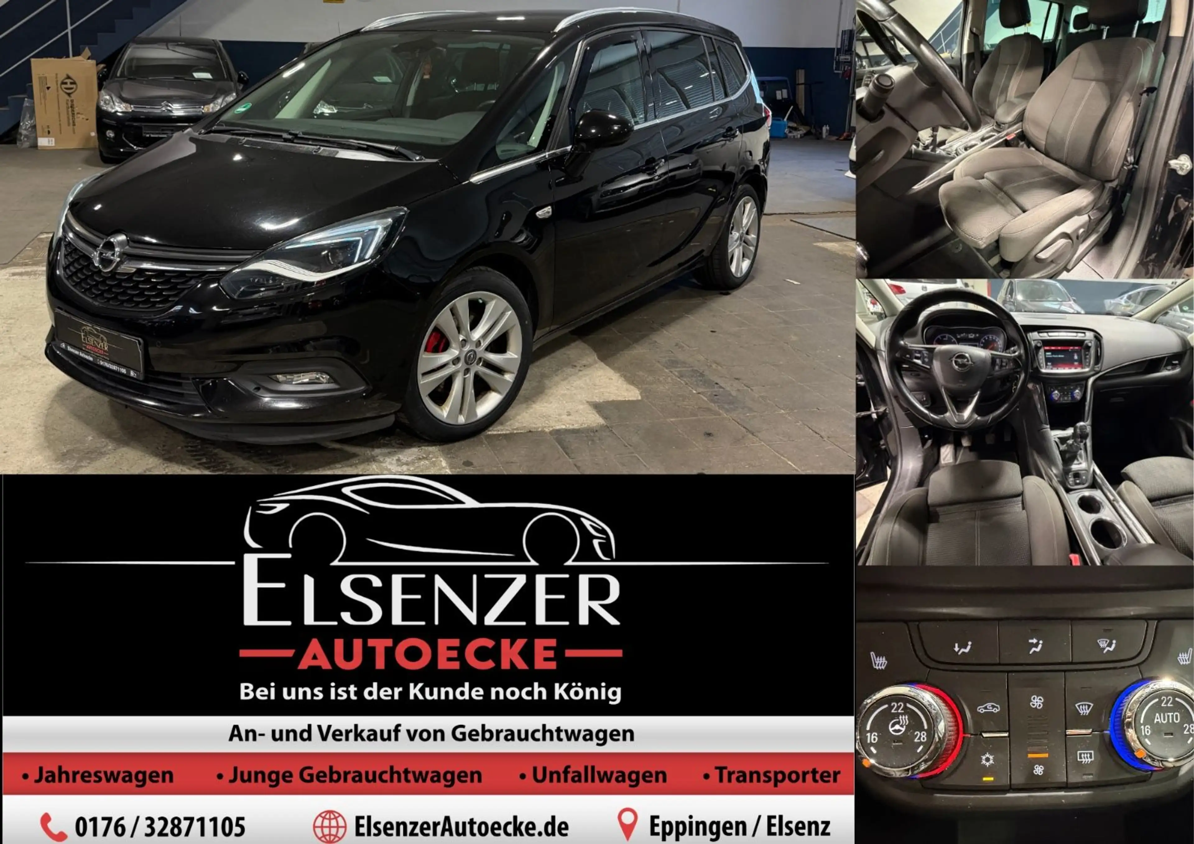 Opel Zafira Tourer 7Sitze R-Cam LHZ LED Edition