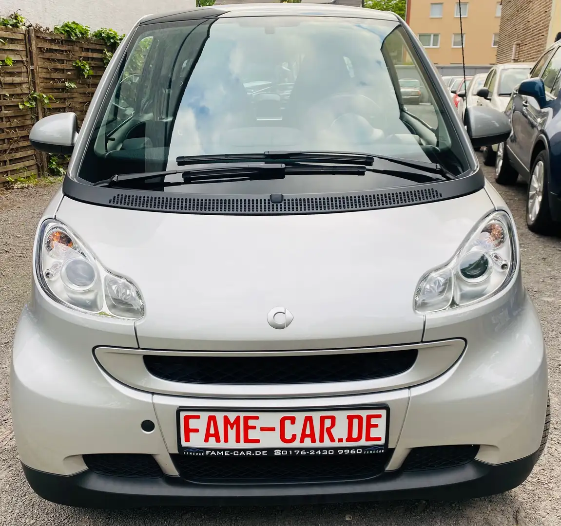 smart forTwo 451 TURBO - 80€ FINANZIERUNG - TOP !!! Silber - 2