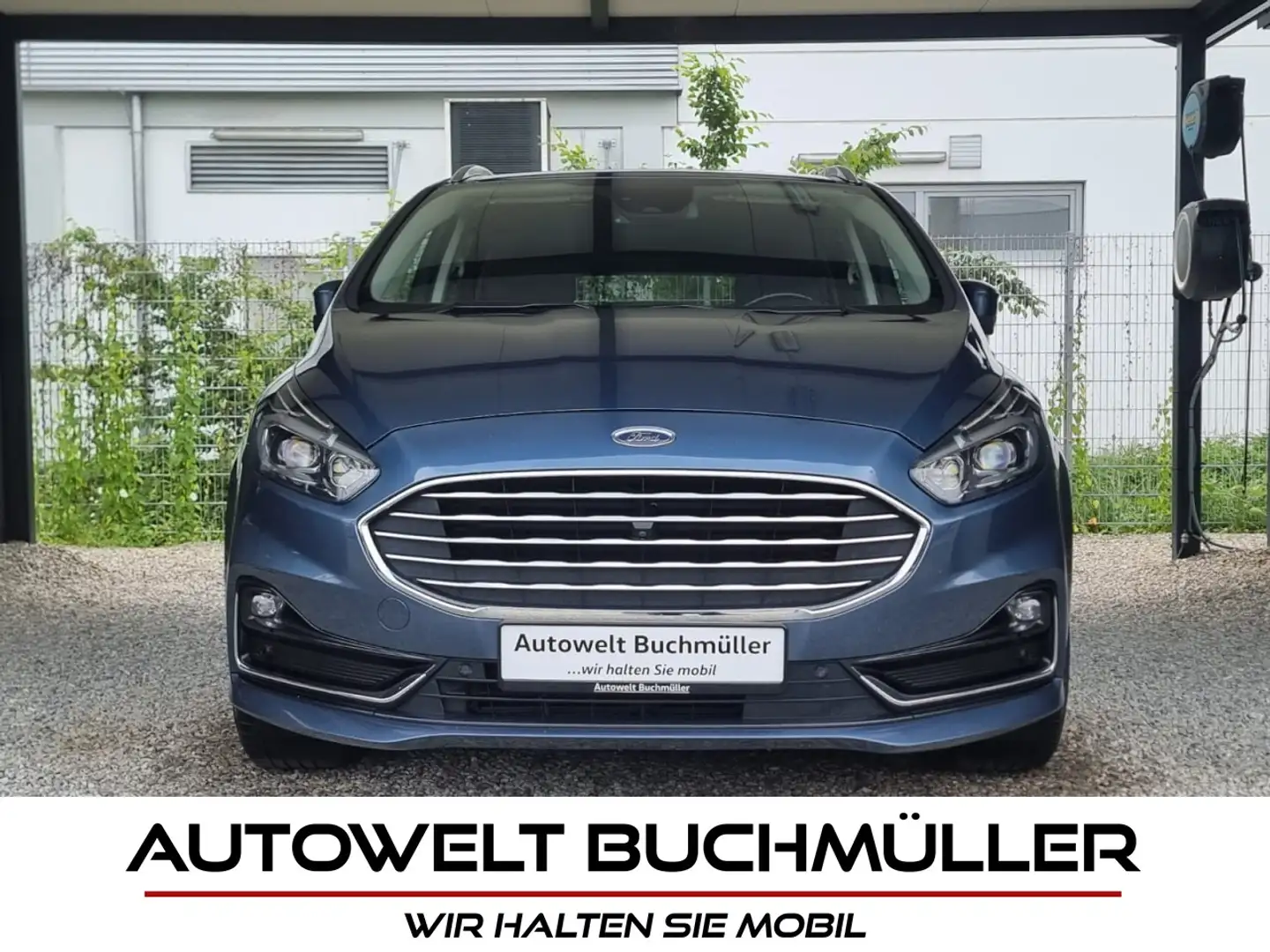 Ford S-Max 2.0 EcoBlue Auto.7-SITZE,LED,KAMERA,WINTER Klima Blau - 1