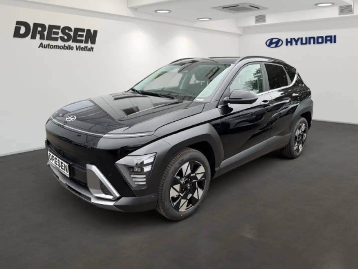 Hyundai KONA 1.6 Prime/Navi/Automatik/Rückfahrkamera/Sitzheizun Schwarz - 1