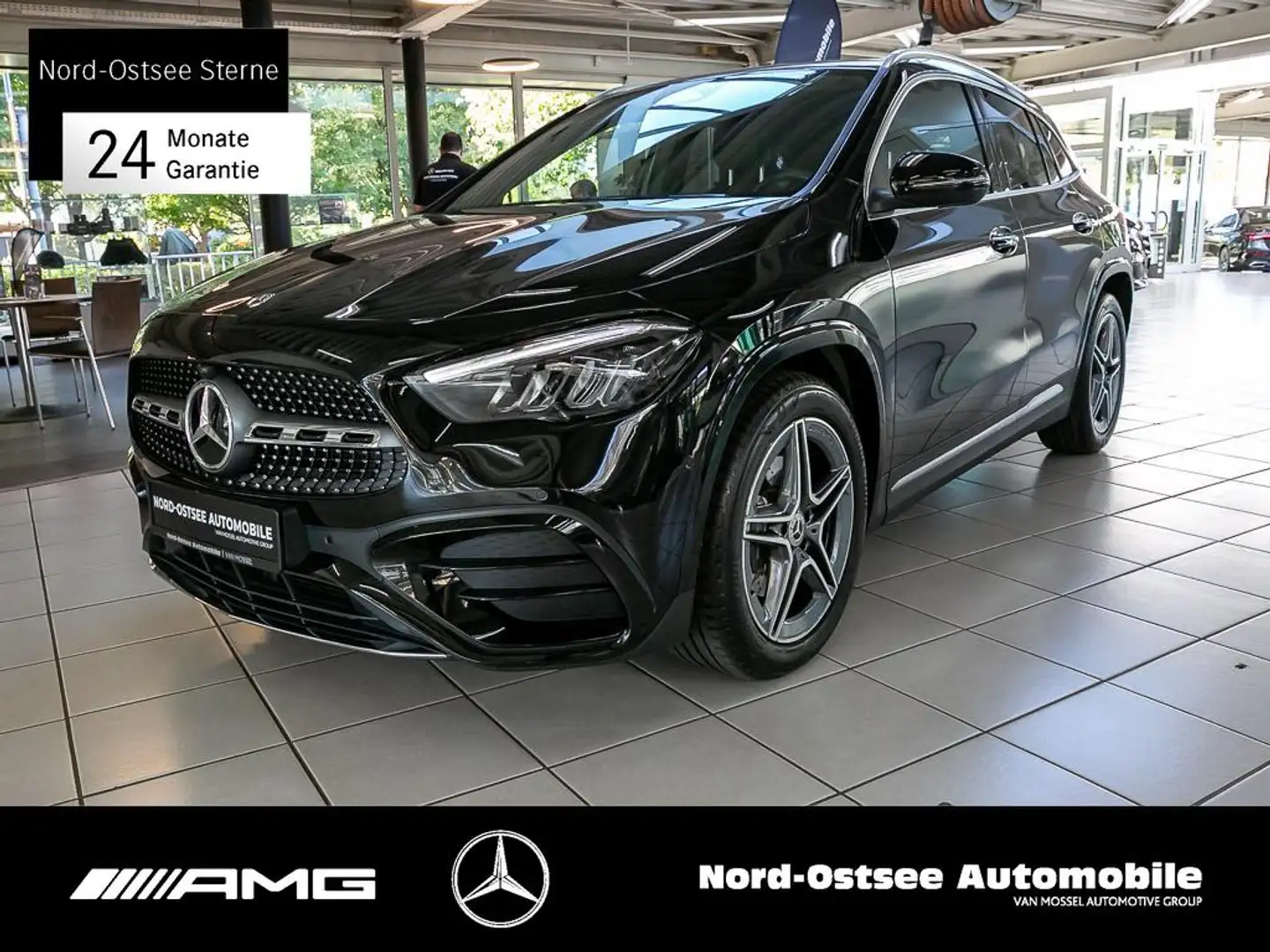 Mercedes-Benz GLA 200 AMG AMBIENTE KEYLESS NAVI KAMERA MBUX Noir - 1
