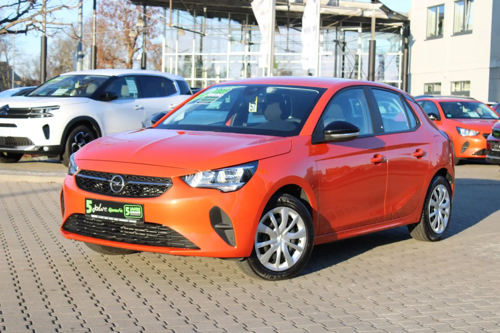 Opel Corsa-e EDITION KlimaA+AUT+SpurH+Virtual Cockpit Orange - 2