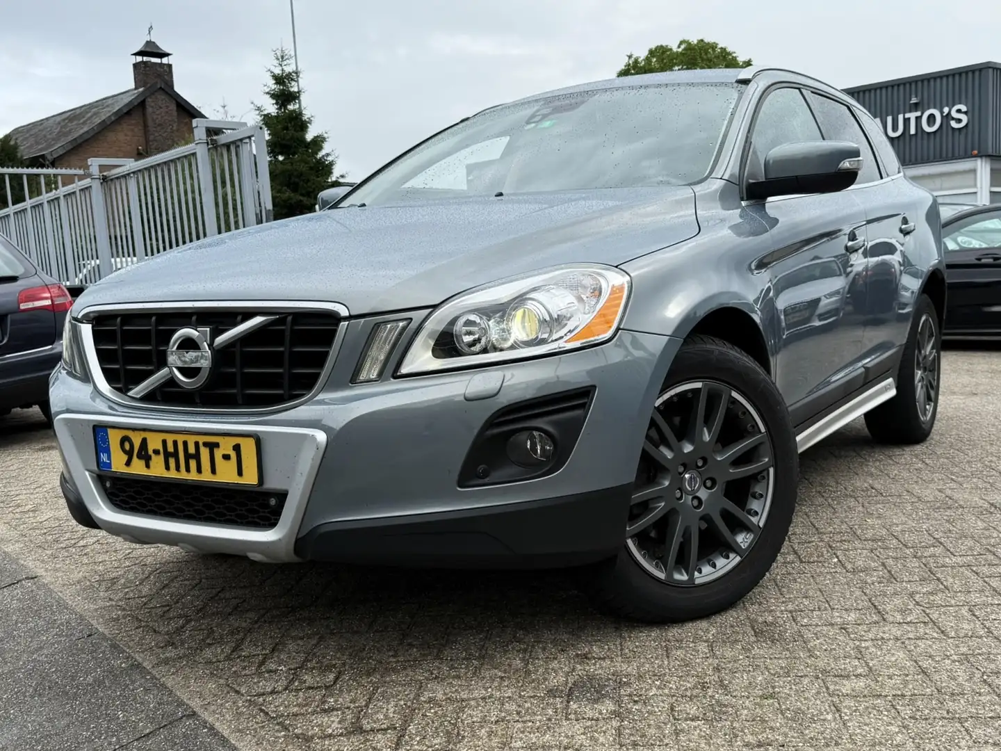 Volvo XC60 2.4D AWD AUTOMAAT SUMMUM XENON/LEER/MEMORY/TREKHAA Blauw - 1