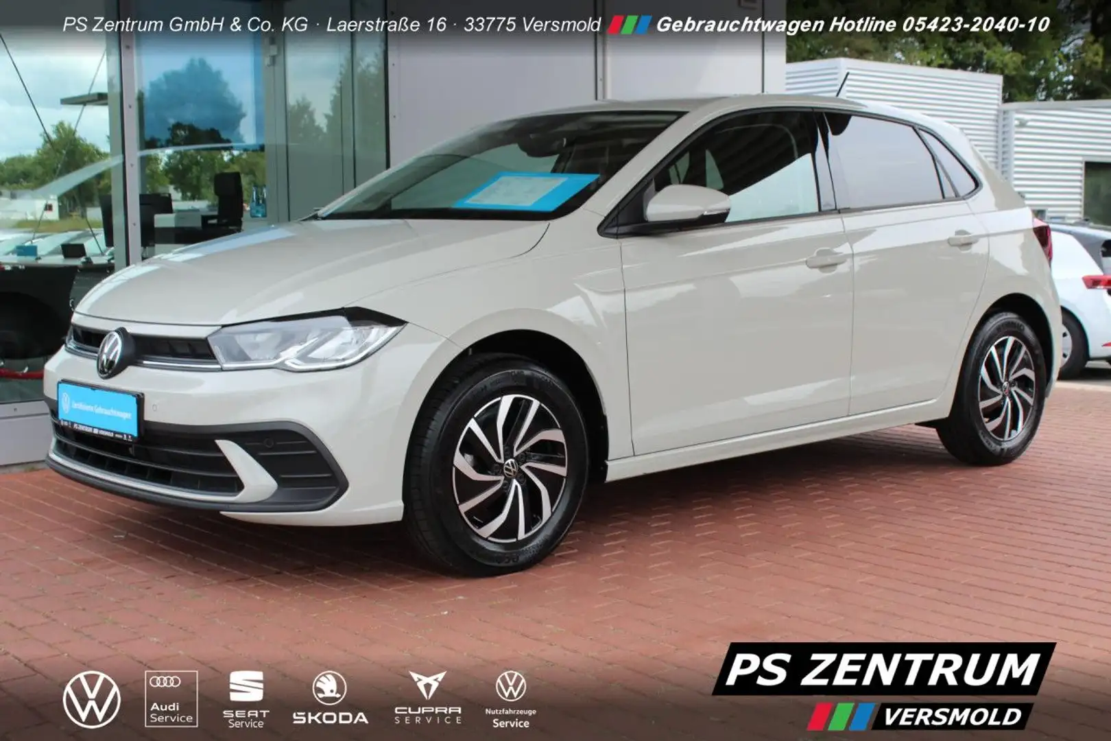 Volkswagen Polo 1.0 Life CAM LED NAVIapp Bluetooth Navi Klima Grau - 2