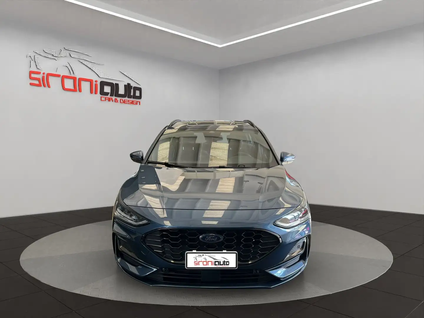 Ford Focus Focus 1.0 EcoBoost Hybrid 125 CV Powershift SW ST Blau - 2