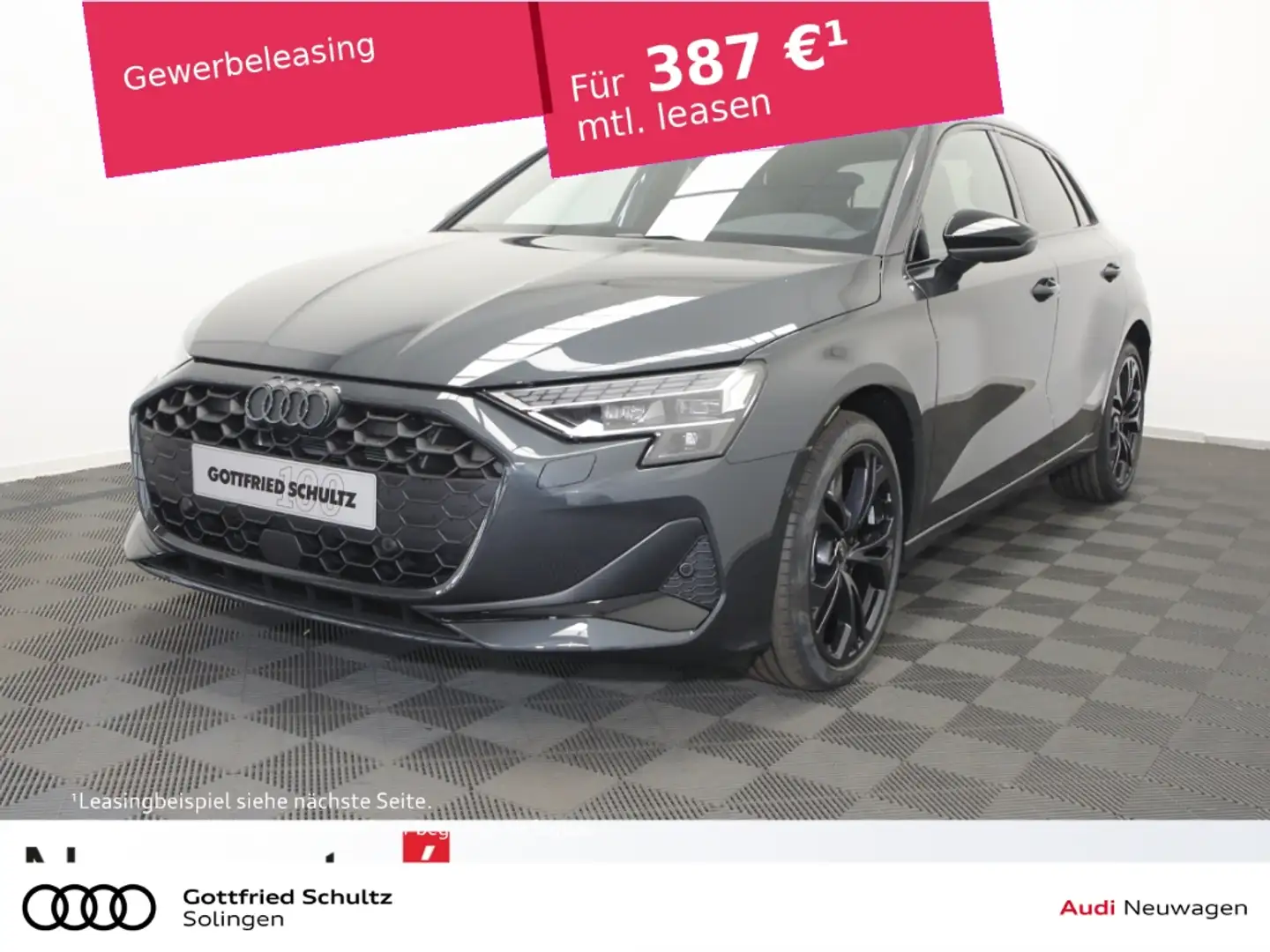 Audi A3 Sportback 35 TFSI Navi ACC Assistenzpakete Advance Grau - 1
