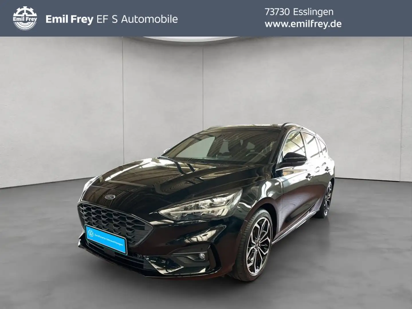 Ford Focus Turnier 1.5 Aut. ST-LINE X AHK Zwart - 1