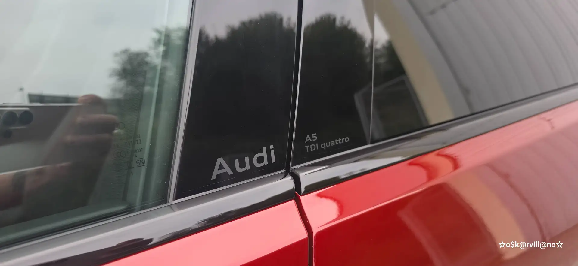 Audi A5 A5 2.0TDI Black line quattro S tronic 150kW Black line Rojo - 1