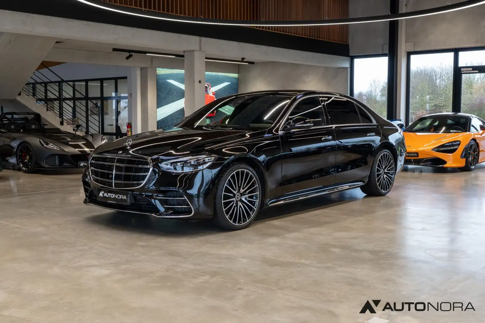 Mercedes-Benz S 350 d 4Matic Lang AMG Line Junge Sterne Pano Noir - 1