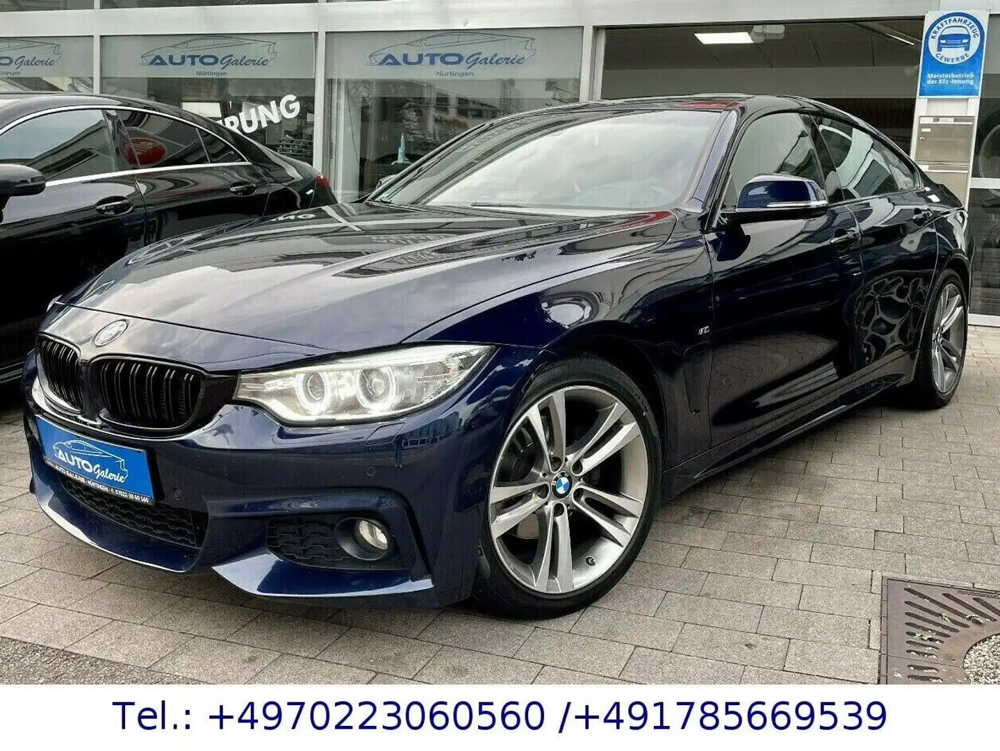BMW 420 M Sport Paket /Navi/Alcantara/Aut Blau - 1