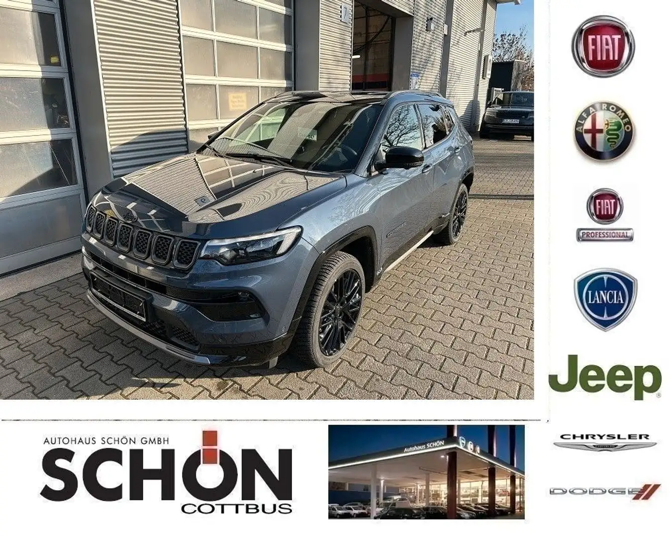 Jeep Compass S 1.5 e-Hybrid FWD Blau - 1