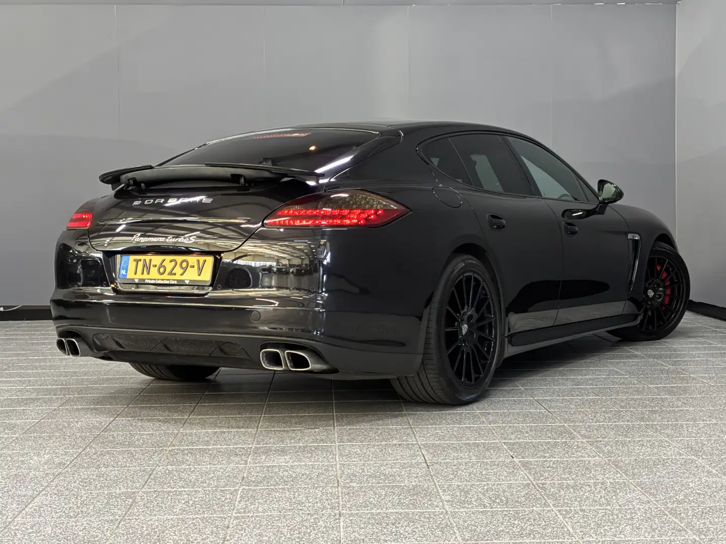 Porsche Panamera 4.8 Turbo Sportchrono|Bose|Leder Zwart - 2