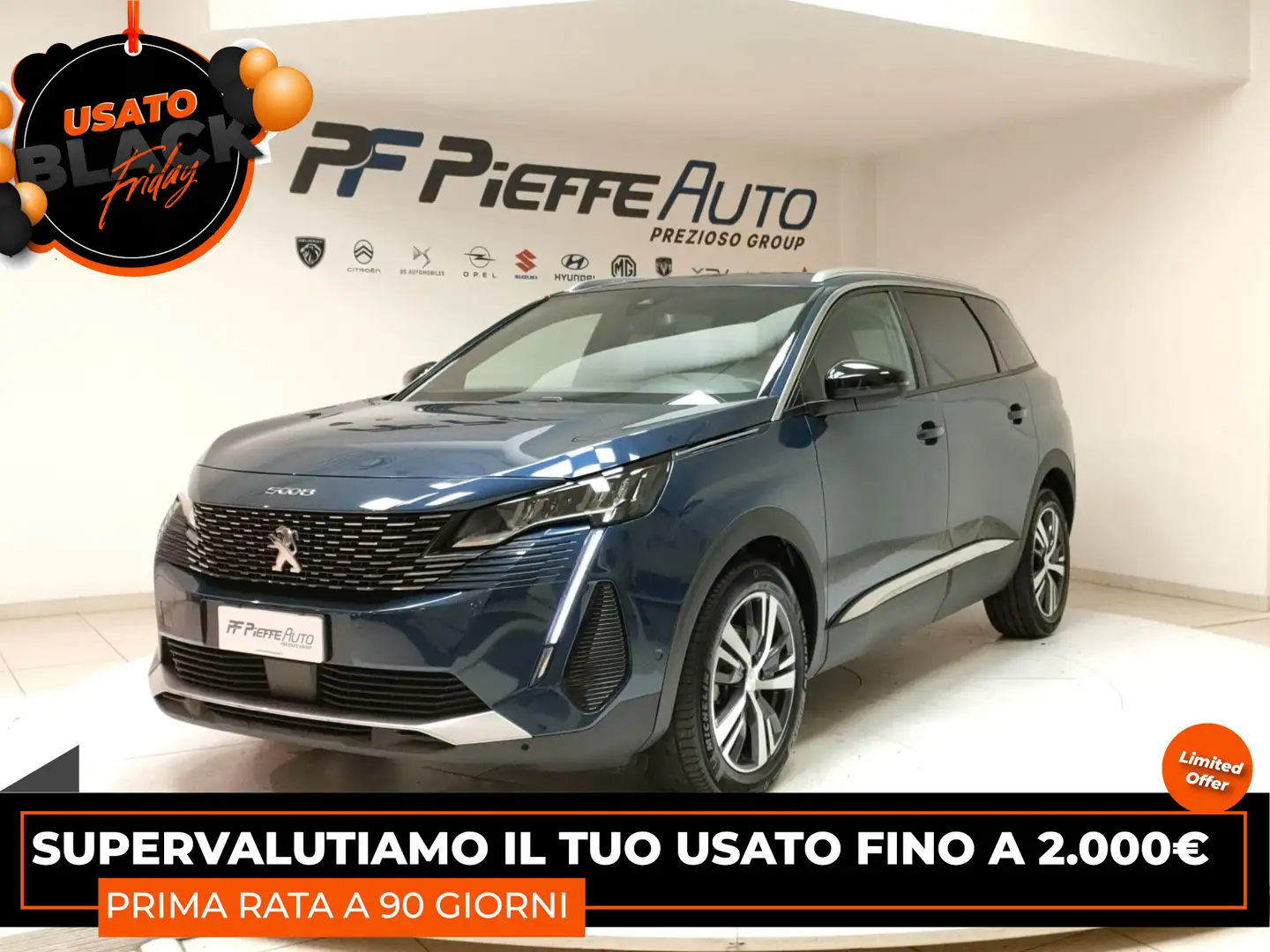 Peugeot 5008 2ª serie - 5008 PureTech Turbo 130 S&S Allure Pack Bleu - 1