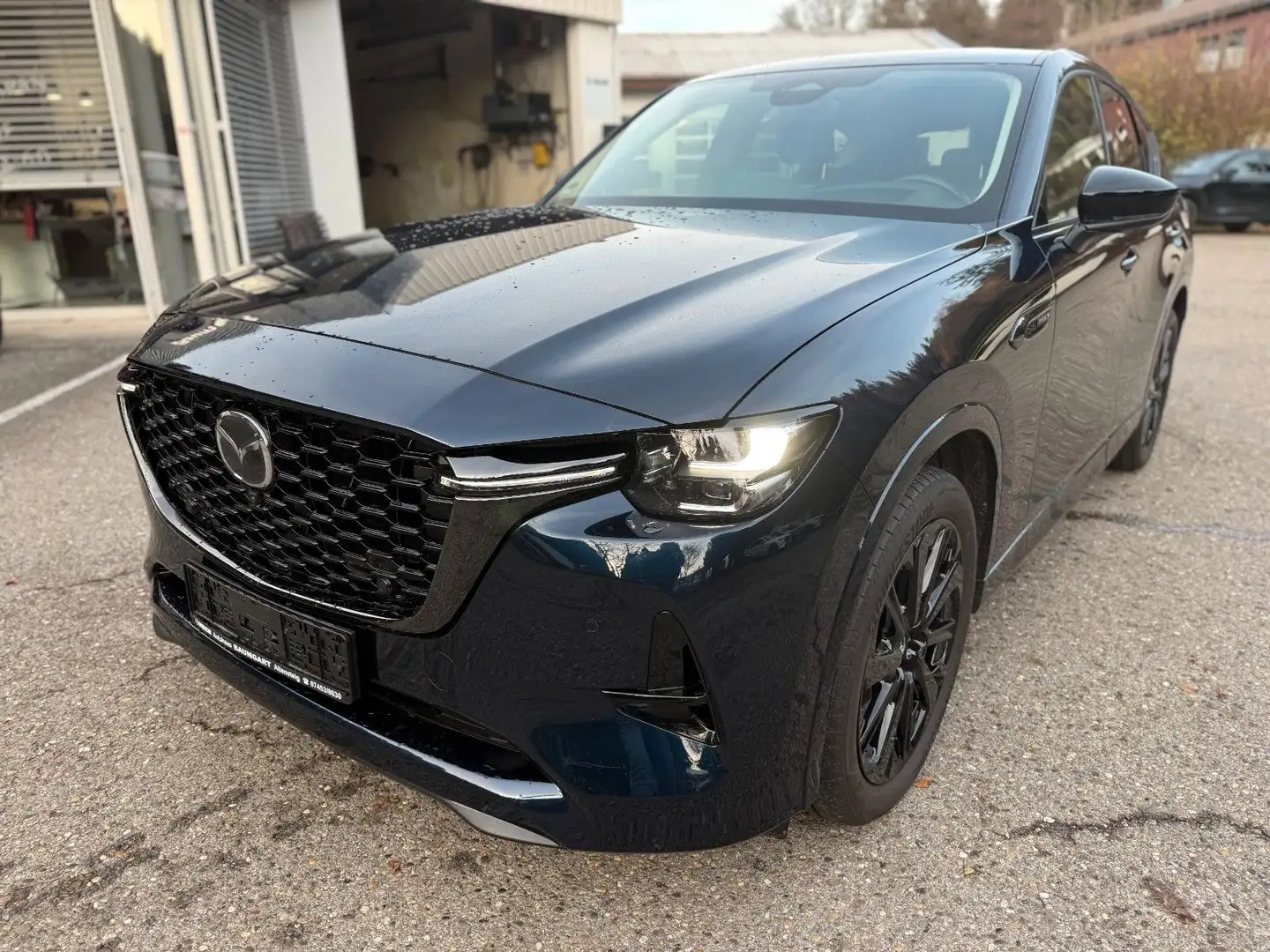 Mazda CX-60 Homura Hybrid AWD,AT,Leder,Con-P.Dri-P.AHK Blau - 2