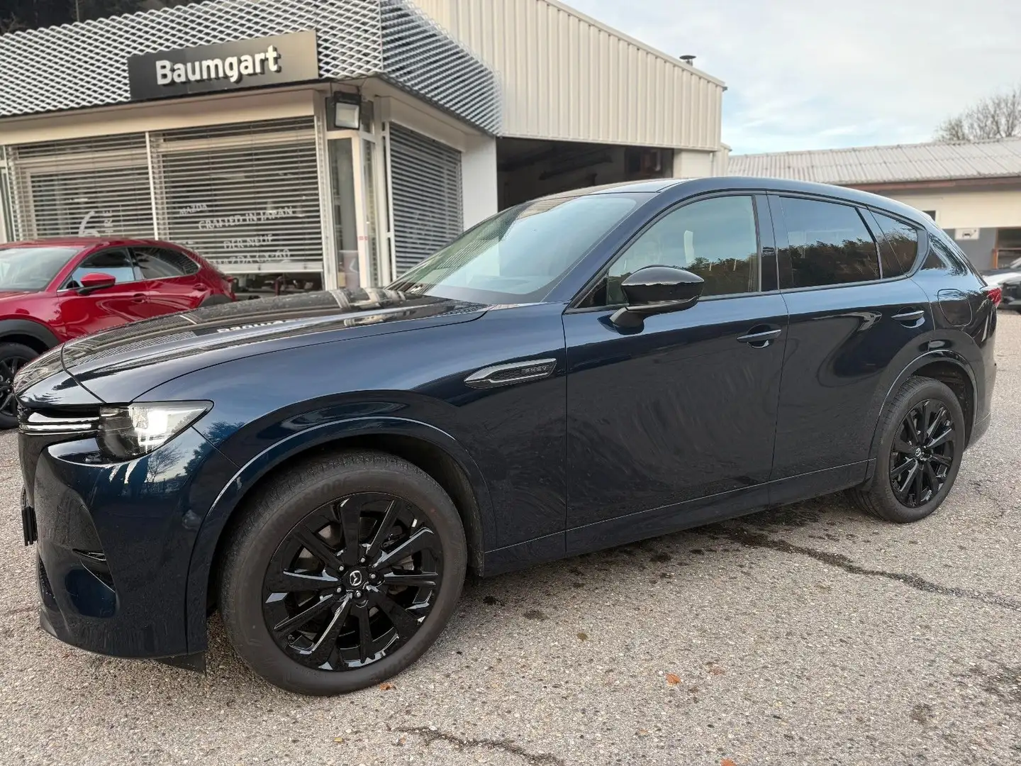 Mazda CX-60 Homura Hybrid AWD,AT,Leder,Con-P.Dri-P.AHK Blau - 1