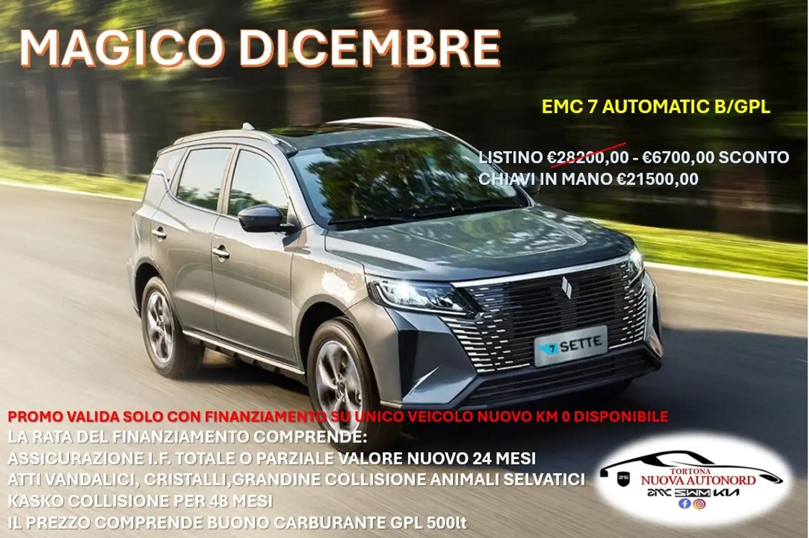 EMC SETTE 1.5t gdi dct   *SCONTO 6700,00€* Šedá - 1