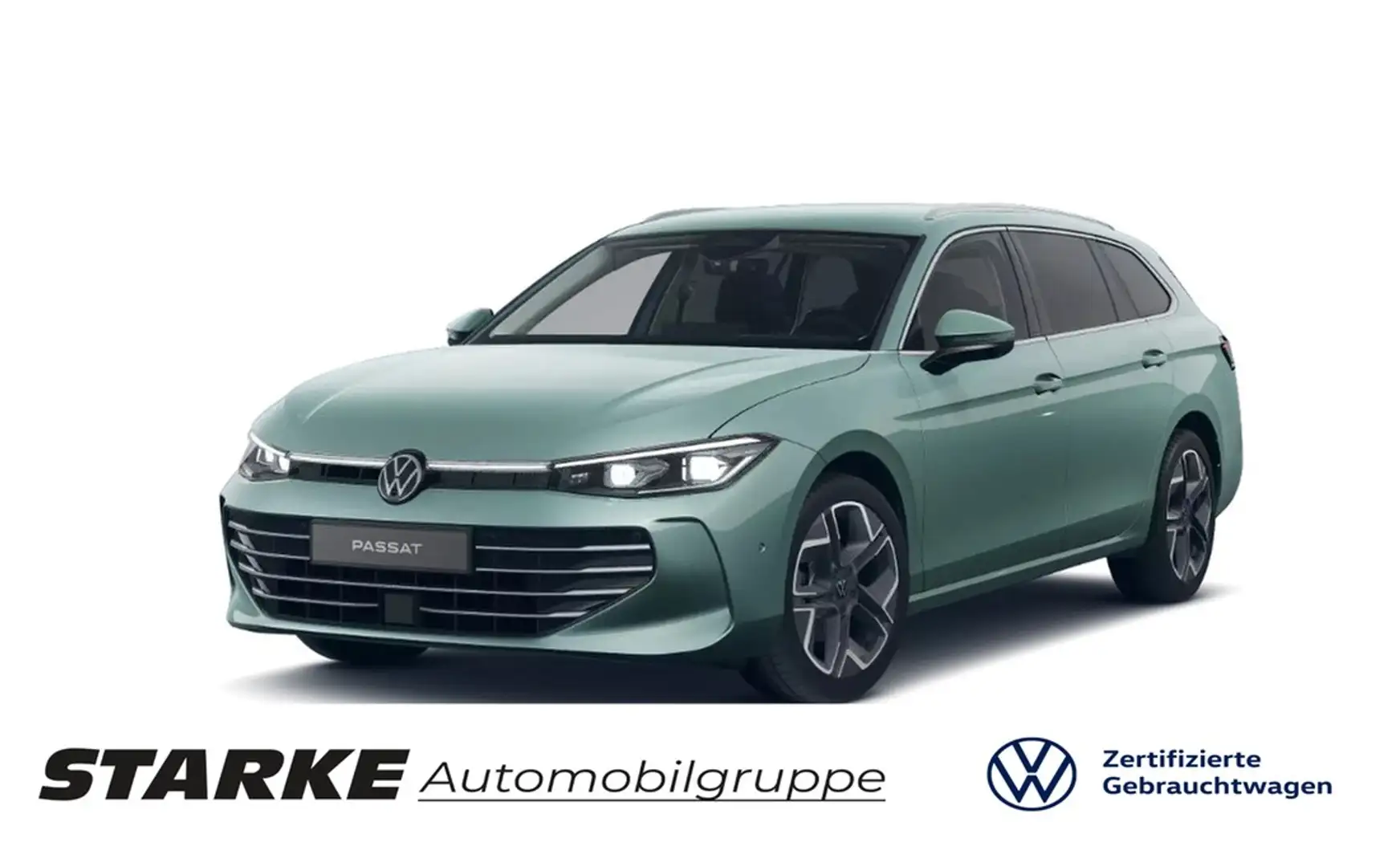 Volkswagen Passat Variant 2.0 TDI DSG Elegance Grün - 1