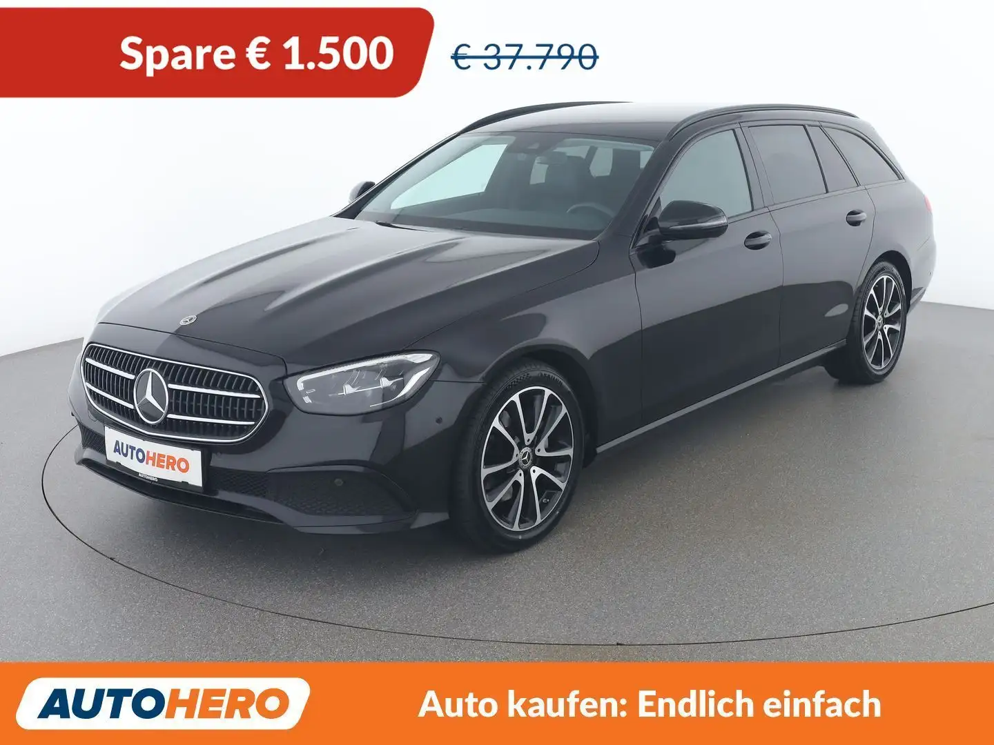 Mercedes-Benz E 220 E 220 d Mild-Hybrid T 4Matic Avantgarde Schwarz - 1