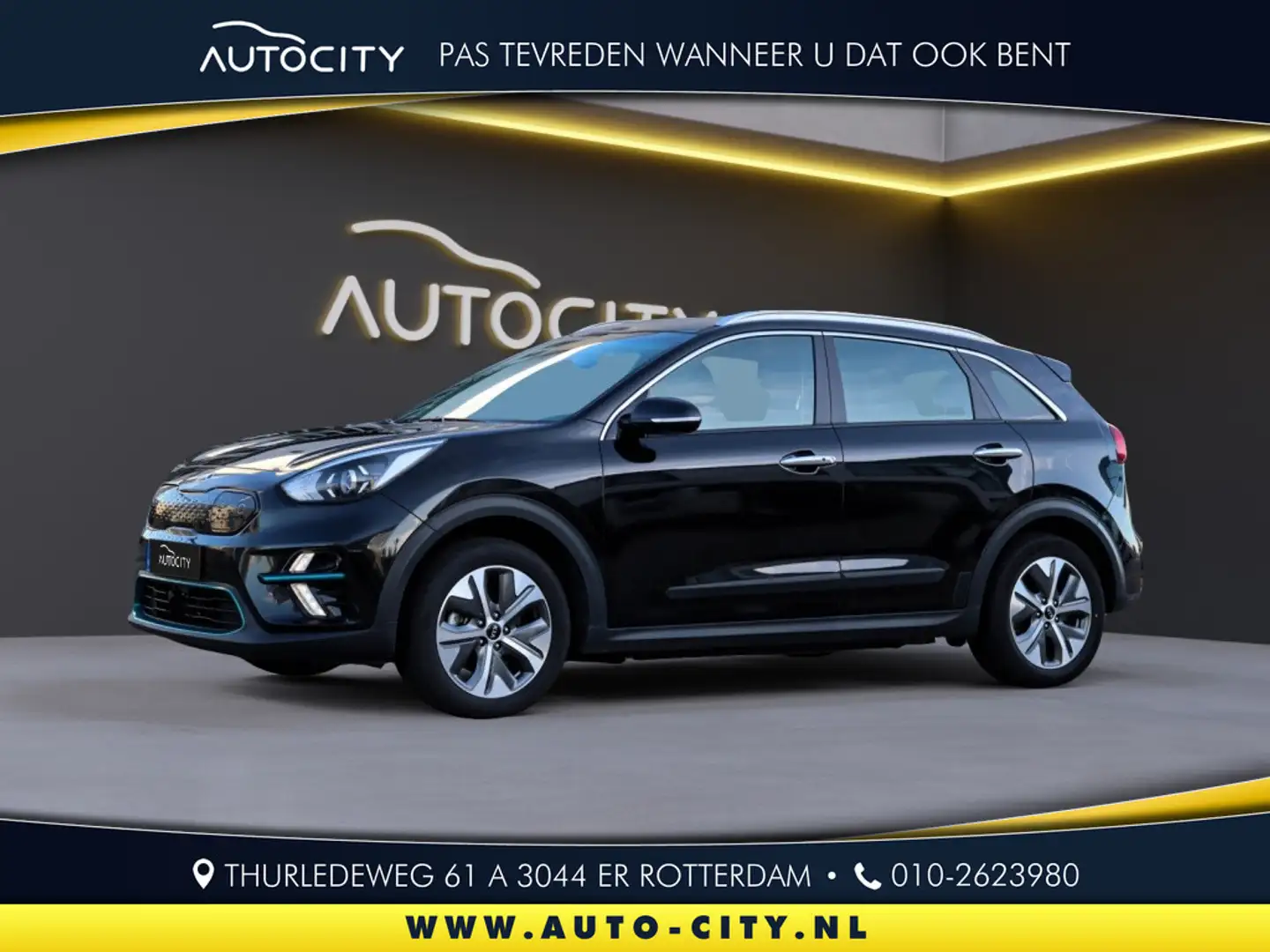 Kia e-Niro DynamicLine 64 kWh 100% SOH l 3 FASE l Camera l Ad Noir - 1